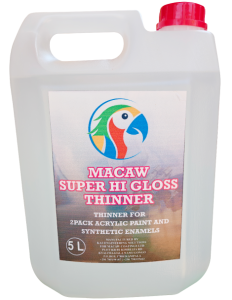Macaw Super-Hi-Gloss thinner
